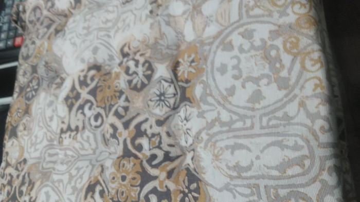  Tiles megkötős ülőpárna <br/>40x40x4 cm-Pamut  huzattal